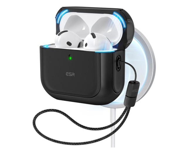 ESR Orbit Halolock Magsafe do Apple AirPods 4. generacji Black - 1296578 - zdjęcie 2